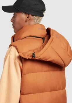 Khujo Magneta Matt - Bodywarmer - Orangebraun 11 Khujo Magneta Matt - Bodywarmer - Orangebraun -Khujo Winkel 42dae36c37534956bb03f29926d051e6