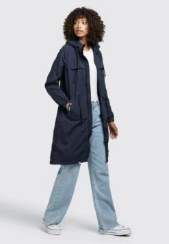 Khujo Mantel Voya3 - Parka - Dunkelblau -Khujo Winkel 433a8098a6d645ada8a119fe1e69b0be