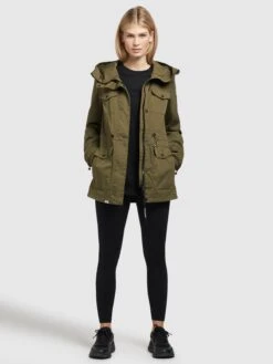 Khujo Parkas Tussenparka ELST Dames Olijfgroen 10 Khujo Parkas Tussenparka ELST Dames Olijfgroen -Khujo Winkel 44805596e30ffaf8dd1ec5b2cf782cad