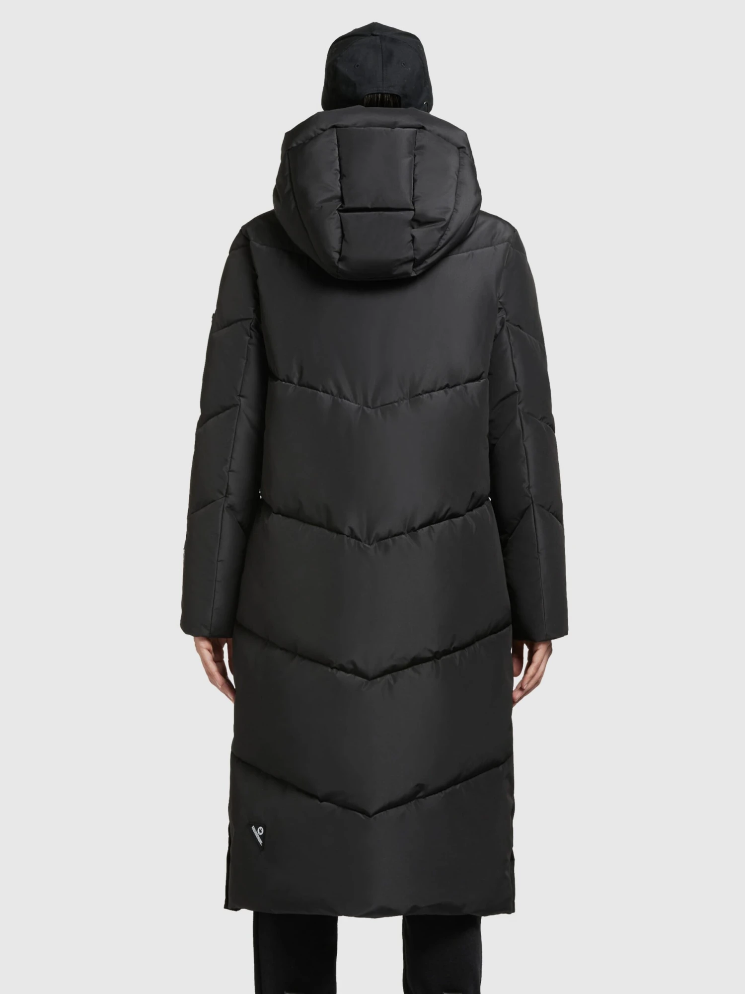 Khujo Tussenmantels Tussenmantel Sonje3 Dames Zwart 4 Khujo Tussenmantels Tussenmantel Sonje3 Dames Zwart - Afbeelding 4