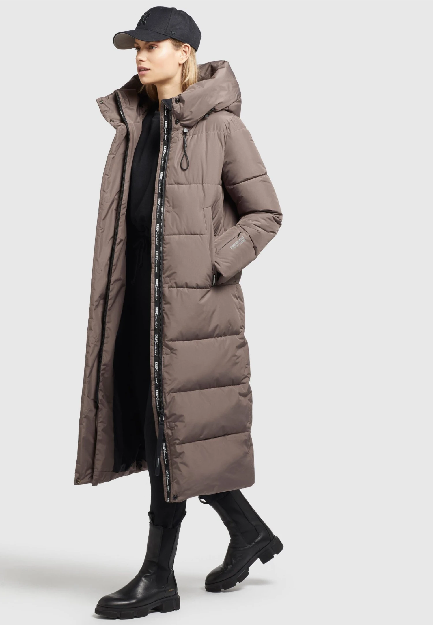 Khujo Soulani2 - Winterjas - Taupe 7 Khujo Soulani2 - Winterjas - Taupe - Afbeelding 7