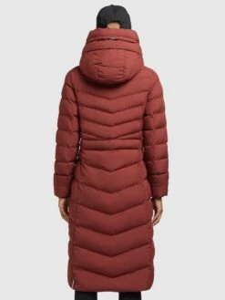 Khujo Wintermantels Wintermantel Ingram Dames Roestrood -Khujo Winkel 46776910fdfa072dd7f72b0c81ed4d56