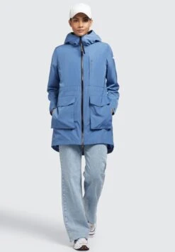 Khujo Mantel Ging - Halflange Jas - Blau 10 Khujo Mantel Ging - Halflange Jas - Blau -Khujo Winkel 483dd129035240c4a2df4f494b6fa5ce