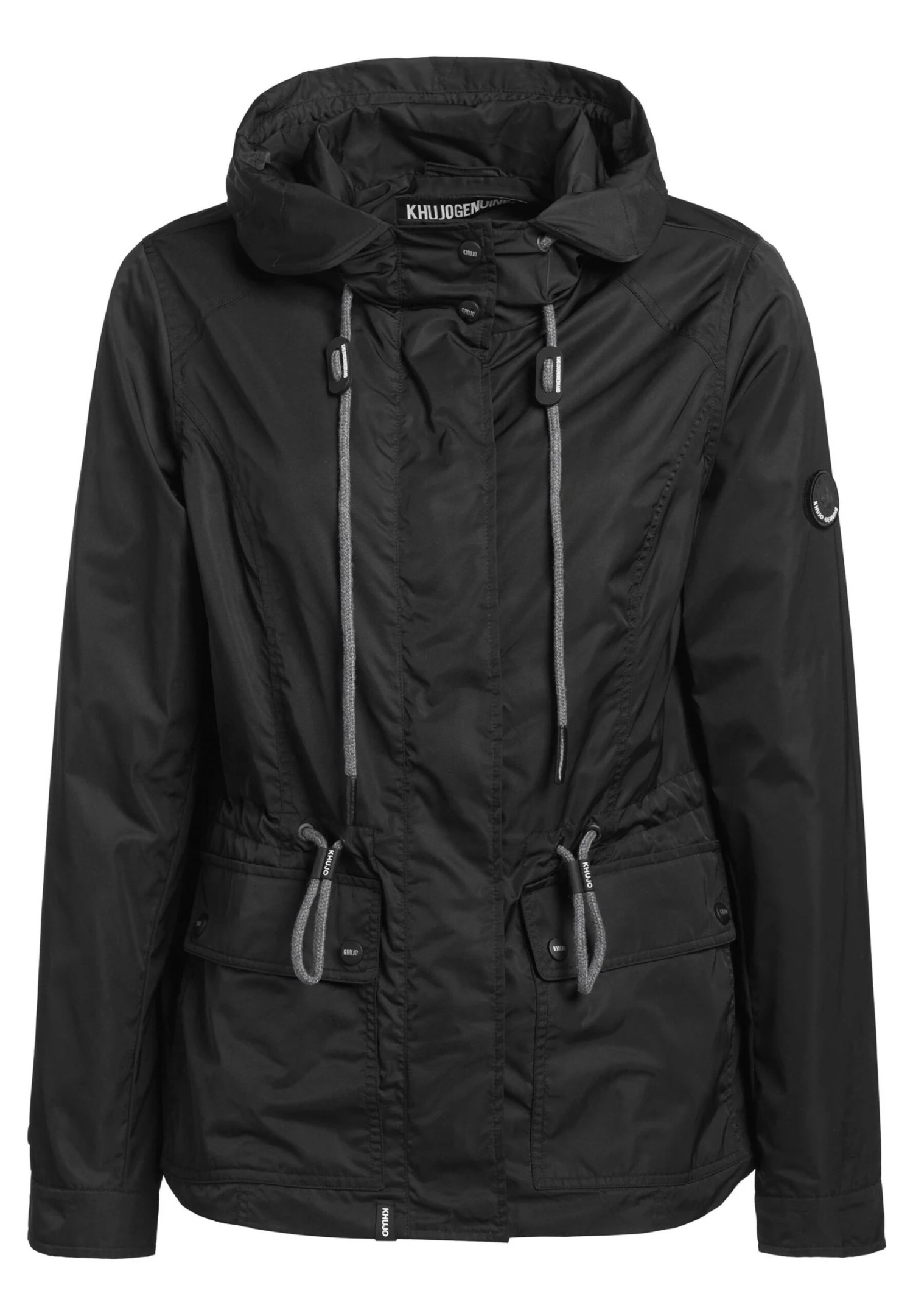 Khujo Debby - Lichte Jas - Schwarz 7 Khujo Debby - Lichte Jas - Schwarz - Afbeelding 7