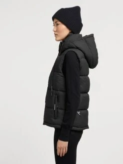 Khujo Bodywarmers Bodywarmer Eden Dames Zwart -Khujo Winkel 4a0d8d373f9d35bc7283c71674fdceb1