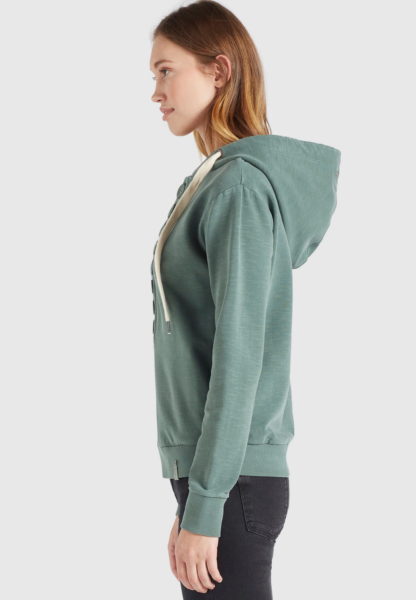 Khujo Keiki - Hoodie - Aqua Gewaschen 4 Khujo Keiki - Hoodie - Aqua Gewaschen - Afbeelding 4