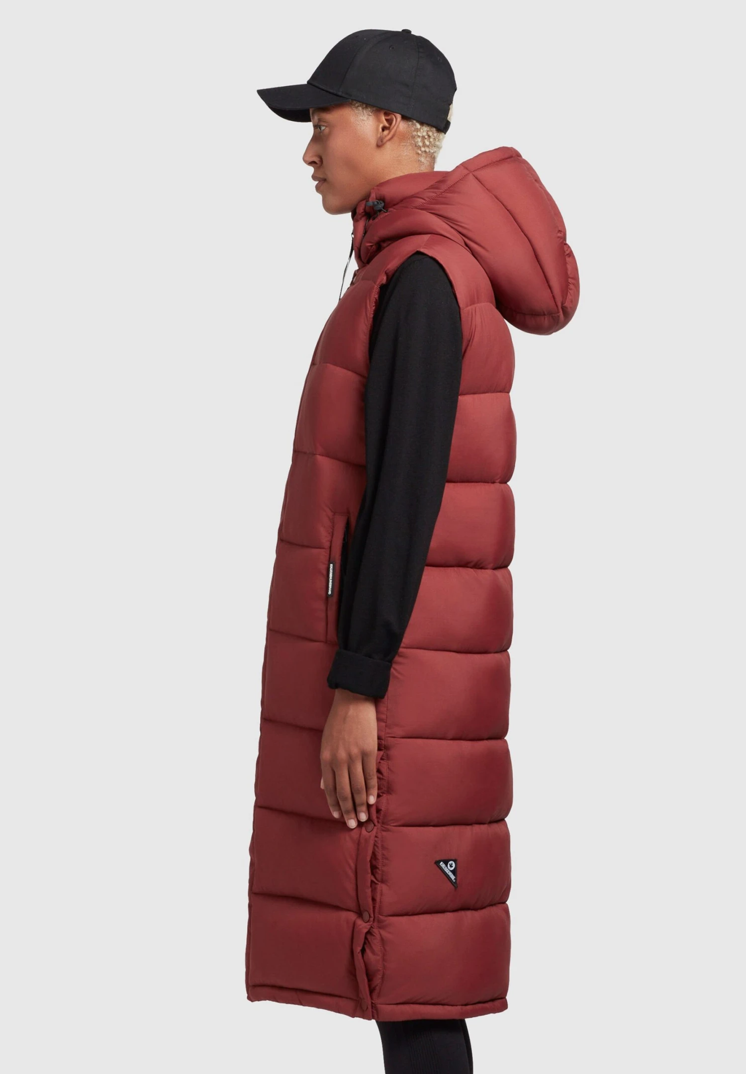 Khujo Magneta Matt - Bodywarmer - Rostrot 6 Khujo Magneta Matt - Bodywarmer - Rostrot - Afbeelding 6