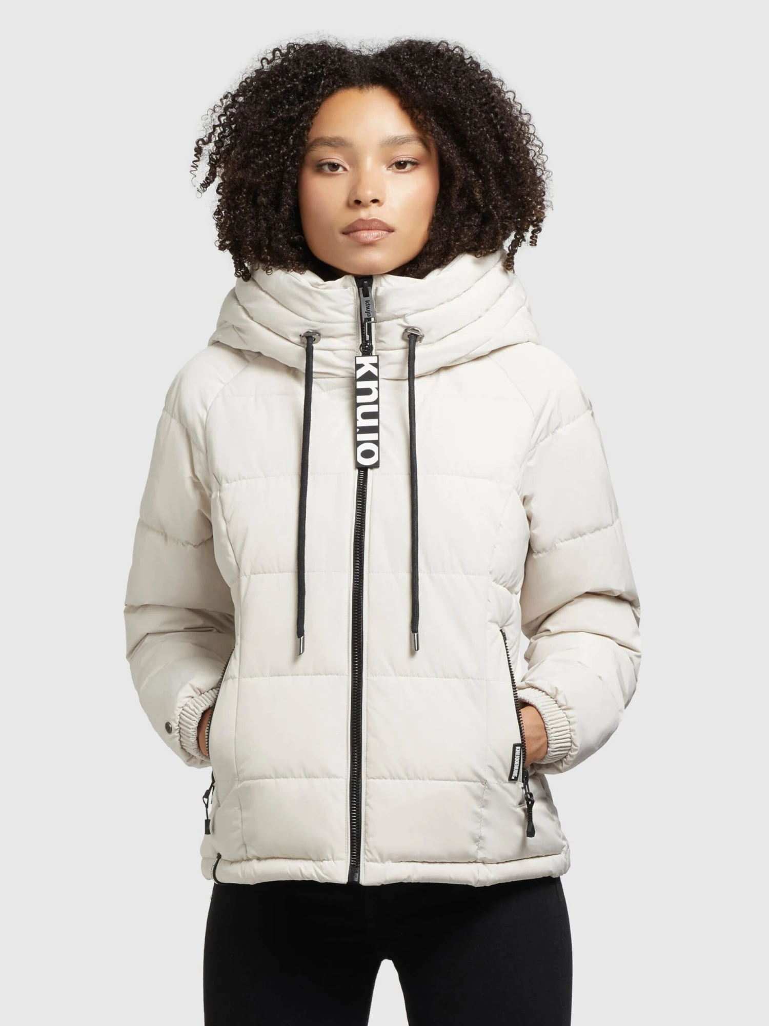 Khujo Winterjassen Winterjas Joilee Dames Offwhite 2 Khujo Winterjassen Winterjas Joilee Dames Offwhite - Afbeelding 2