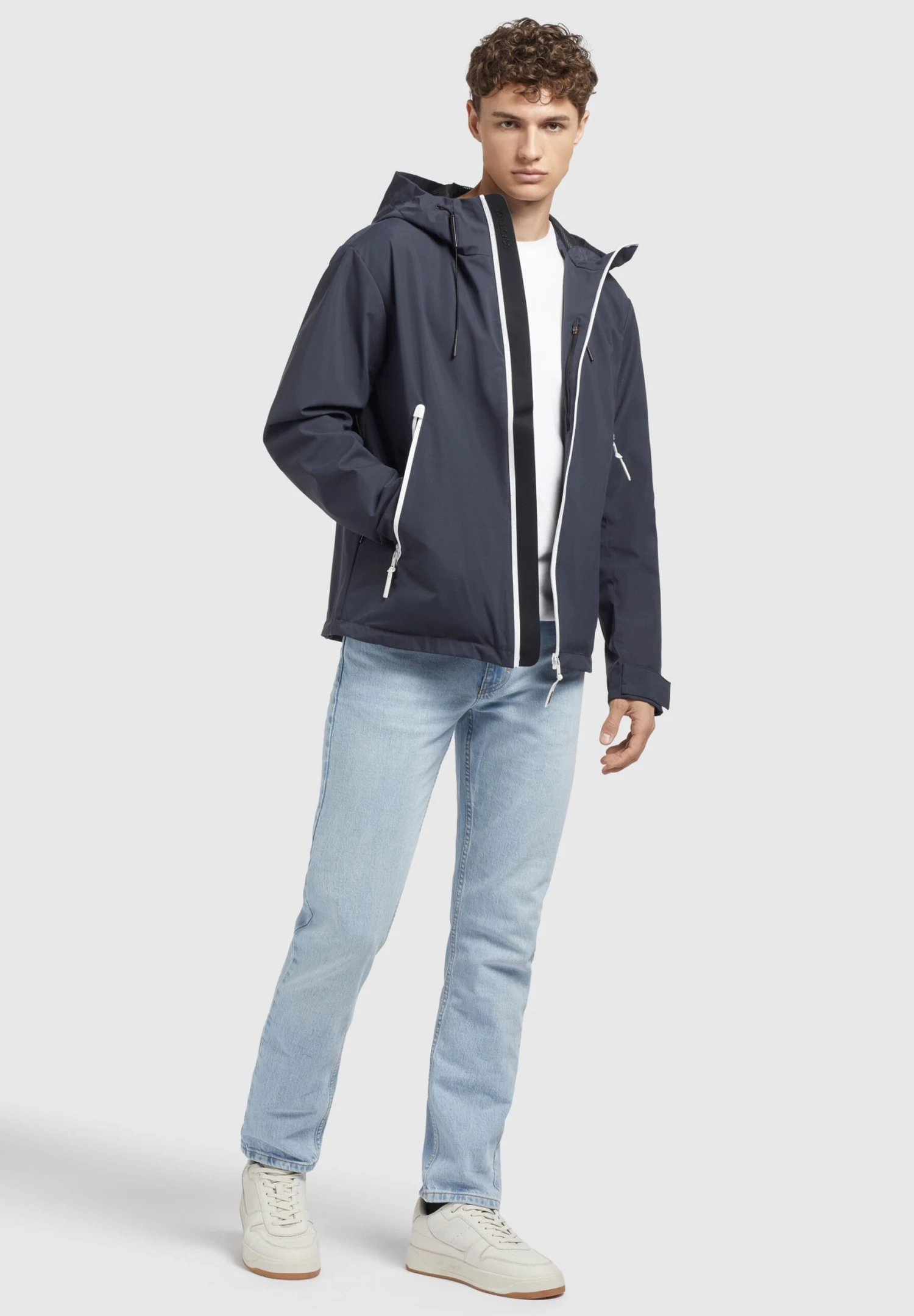 Khujo Neal - Outdoorjas - Dunkelblau 2 Khujo Neal - Outdoorjas - Dunkelblau - Afbeelding 2