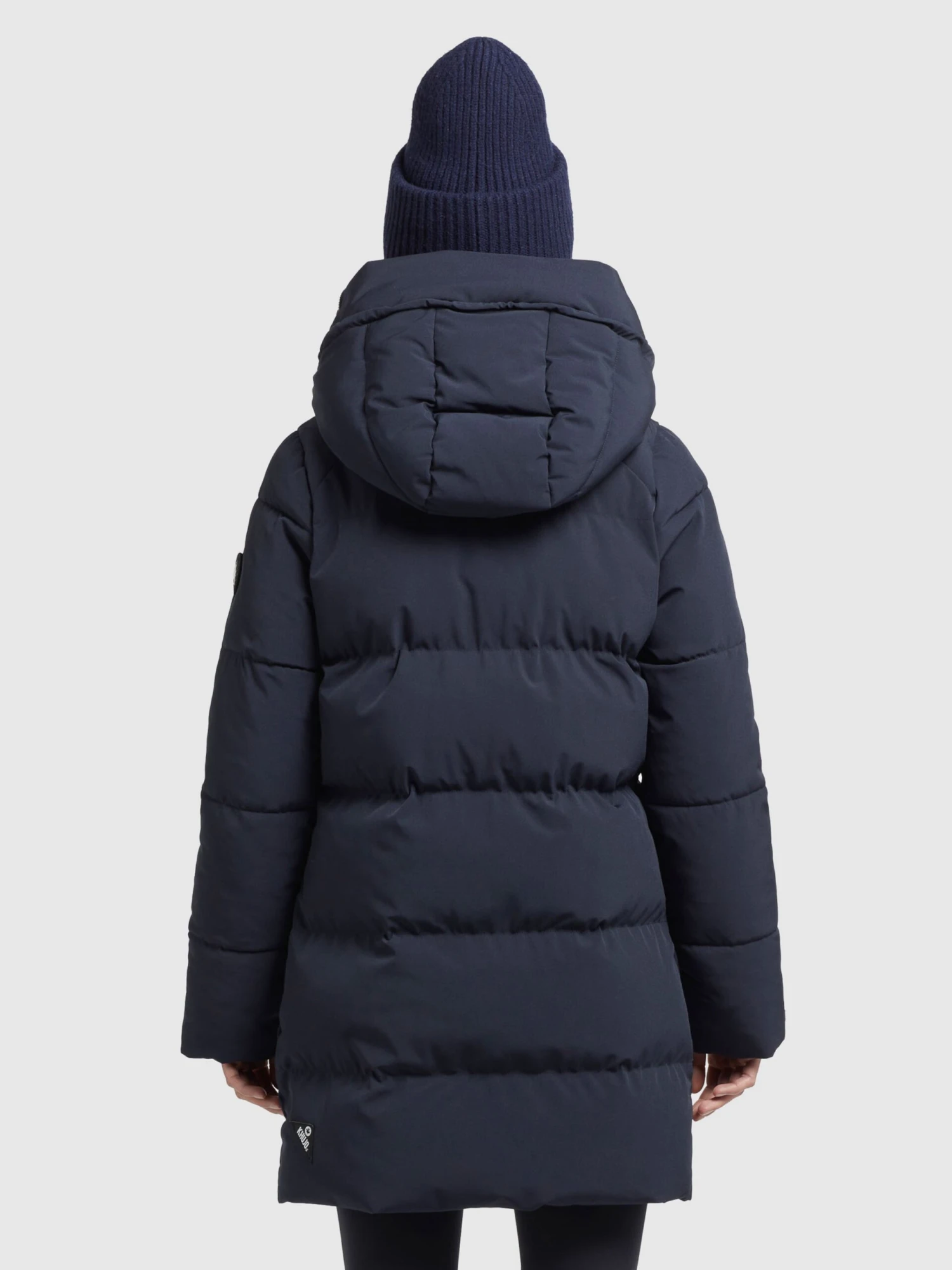 Khujo Korte Mantels Wintermantel Wente Dames Donkerblauw 4 Khujo Korte Mantels Wintermantel Wente Dames Donkerblauw - Afbeelding 4