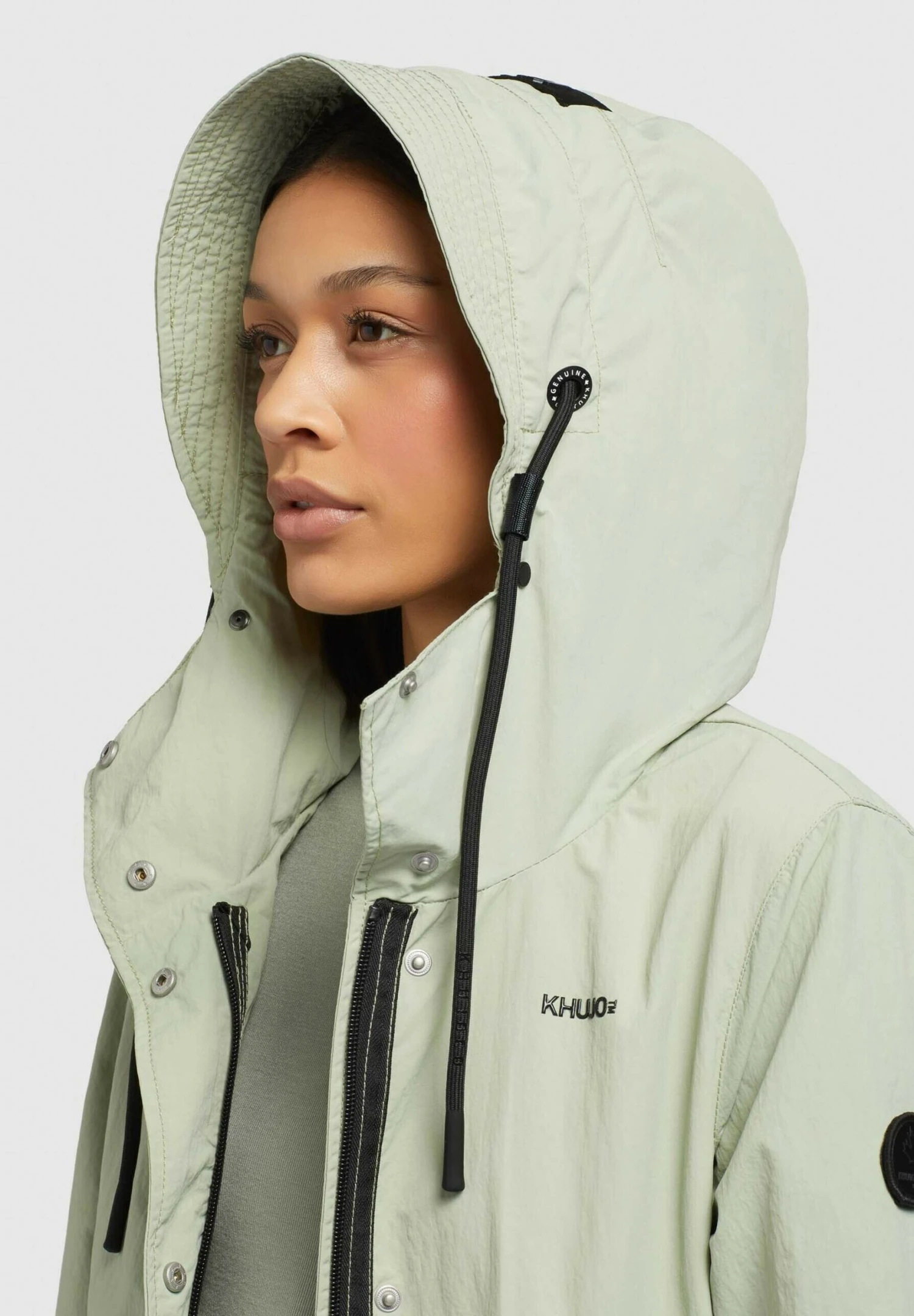 Khujo Adda - Halflange Jas - Blassgrün 6 Khujo Adda - Halflange Jas - Blassgrün - Afbeelding 6