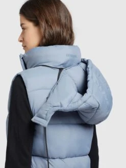 Khujo Bodywarmers Bodywarmer Eden Dames Lichtblauw -Khujo Winkel 4d4f133dc85354adb67f09cde604279b