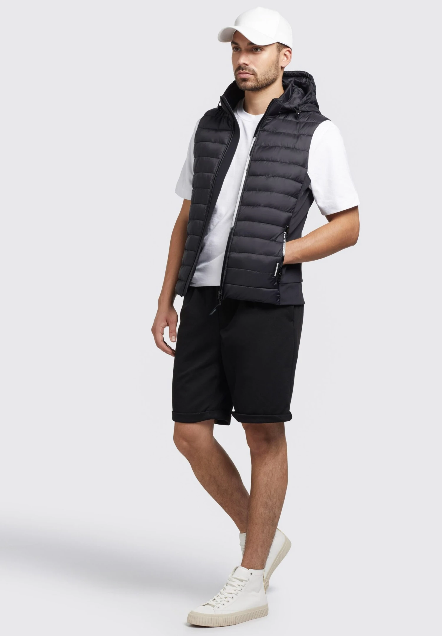 Khujo Wemo Matt - Bodywarmer - Schwarz 7 Khujo Wemo Matt - Bodywarmer - Schwarz - Afbeelding 7