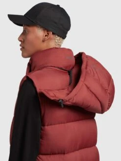 Khujo Bodywarmers Bodywarmer Magneta Dames Roestrood -Khujo Winkel 50f2fbc77f7e0080cebac7c775125005