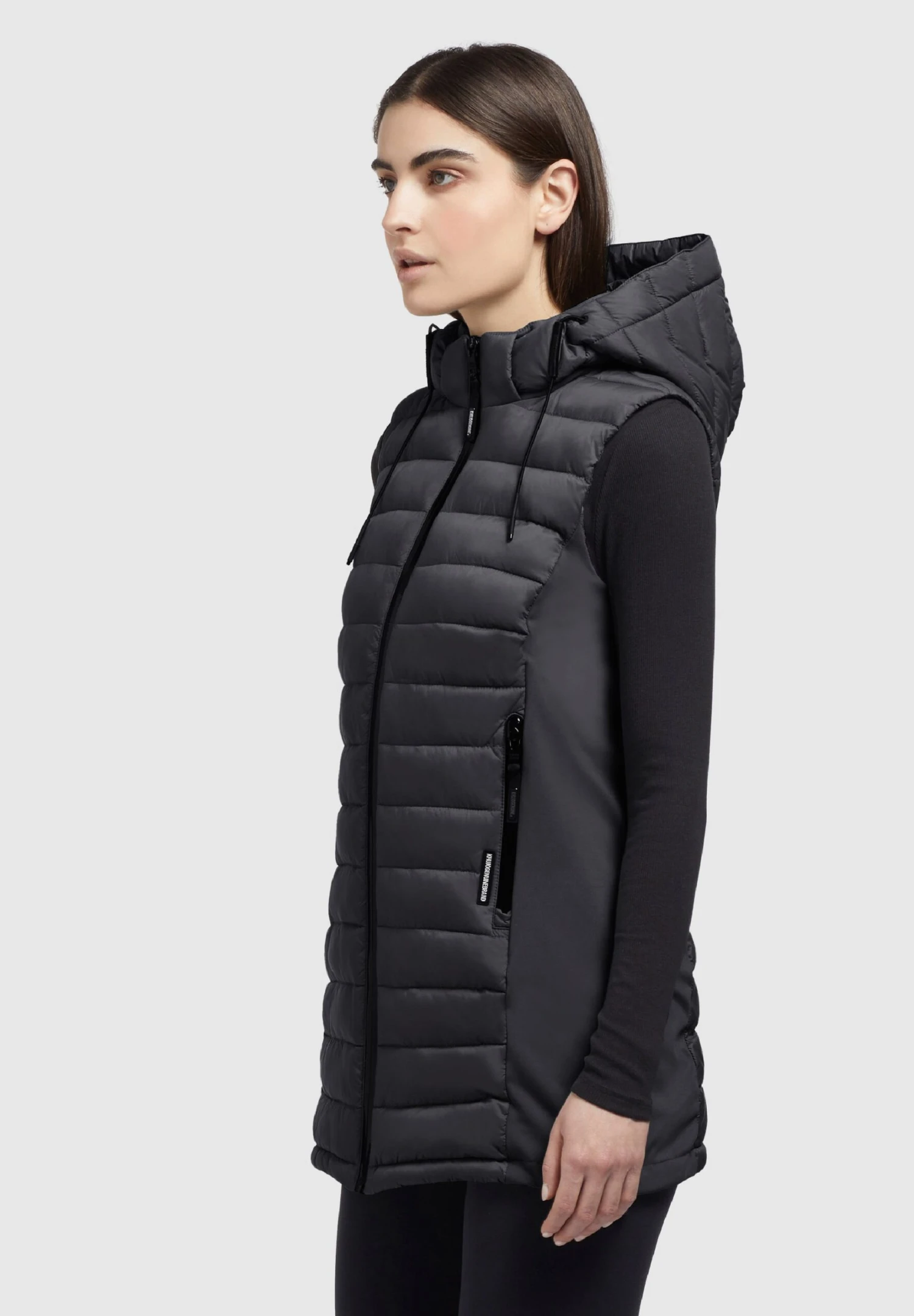 Khujo Weste Becca Matt - Bodywarmer - Schwarz 5 Khujo Weste Becca Matt - Bodywarmer - Schwarz - Afbeelding 5