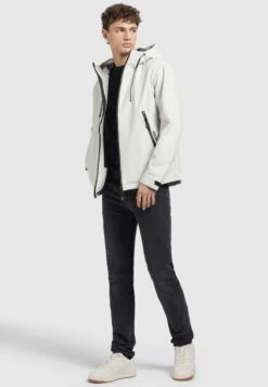 Khujo Neal - Outdoorjas - Hellgrau -Khujo Winkel 51ed2838d1684dcf901546f4120aa08d