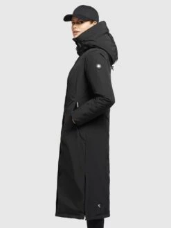 Khujo Wintermantels Wintermantel ABELLA Dames Zwart -Khujo Winkel 52f994daf432f0279bc0ecd80dd4487b