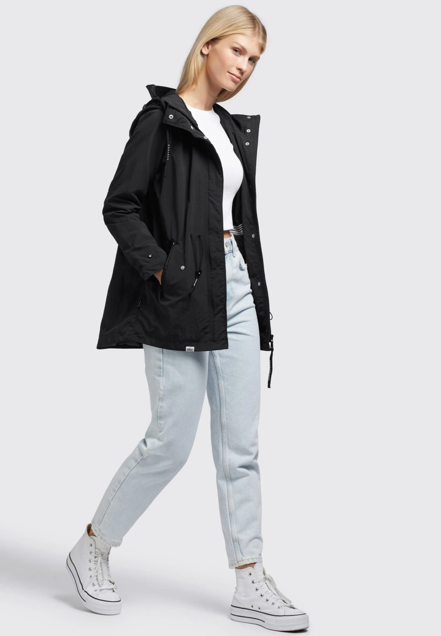 Khujo Caima2 - Parka - Schwarz 5 Khujo Caima2 - Parka - Schwarz - Afbeelding 5