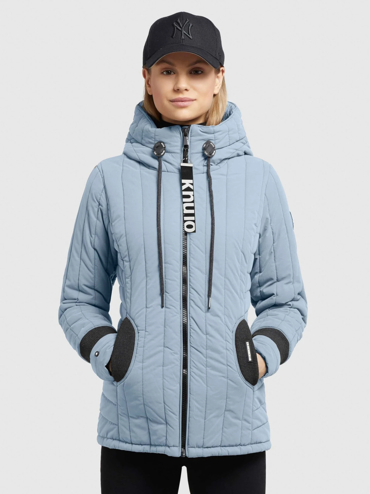 Khujo Tussenjassen Tussenjas Tweety Dames Smoky Blue 2 Khujo Tussenjassen Tussenjas Tweety Dames Smoky Blue - Afbeelding 2