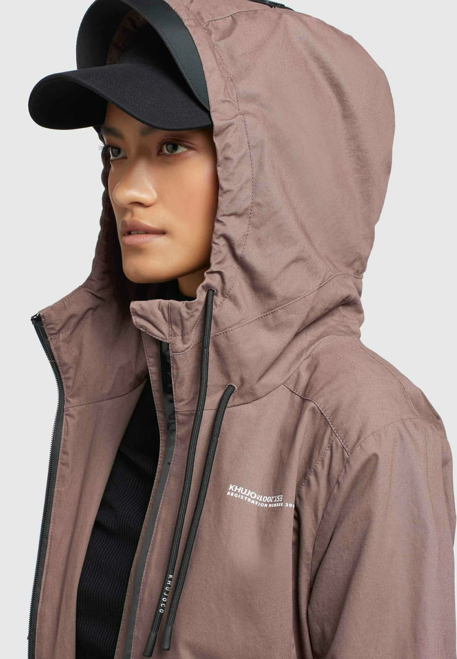 Khujo Rolava2 - Jas - Mauve 6 Khujo Rolava2 - Jas - Mauve - Afbeelding 6