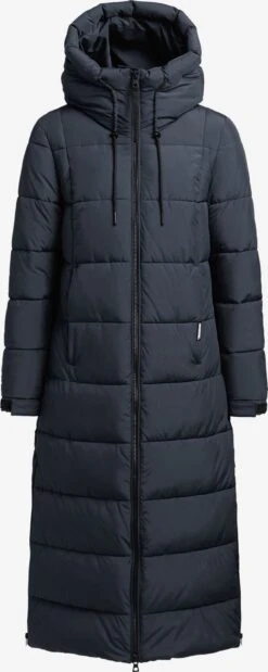 Khujo Wintermantels Wintermantel Deria Dames Donkerblauw