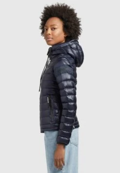 Khujo Lovina4 Shiny - Jas - Dunkelblau 12 Khujo Lovina4 Shiny - Jas - Dunkelblau -Khujo Winkel 54a436d12a4149aeb144e8a36e6b5678