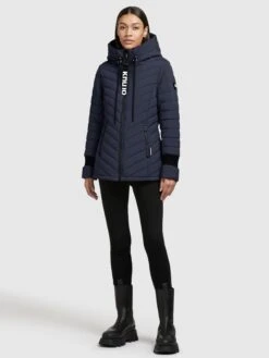 Khujo Winterjassen Winterjas Patt Dames Donkerblauw 10 Khujo Winterjassen Winterjas Patt Dames Donkerblauw -Khujo Winkel 559e4786176582b639817b1e88ebcaec