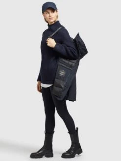 Khujo Winterjassen Winterjas Kanda 2 Dames Navy -Khujo Winkel 55a475e1e96ee4238b47e525c5d73734