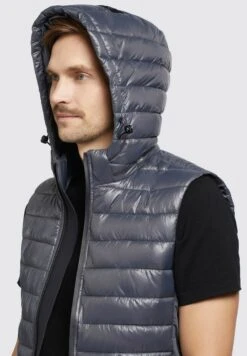 Khujo Wemo Shiny - Bodywarmer - Grau 12 Khujo Wemo Shiny - Bodywarmer - Grau -Khujo Winkel 55ba60a37c0b448e88b06e840e35e663
