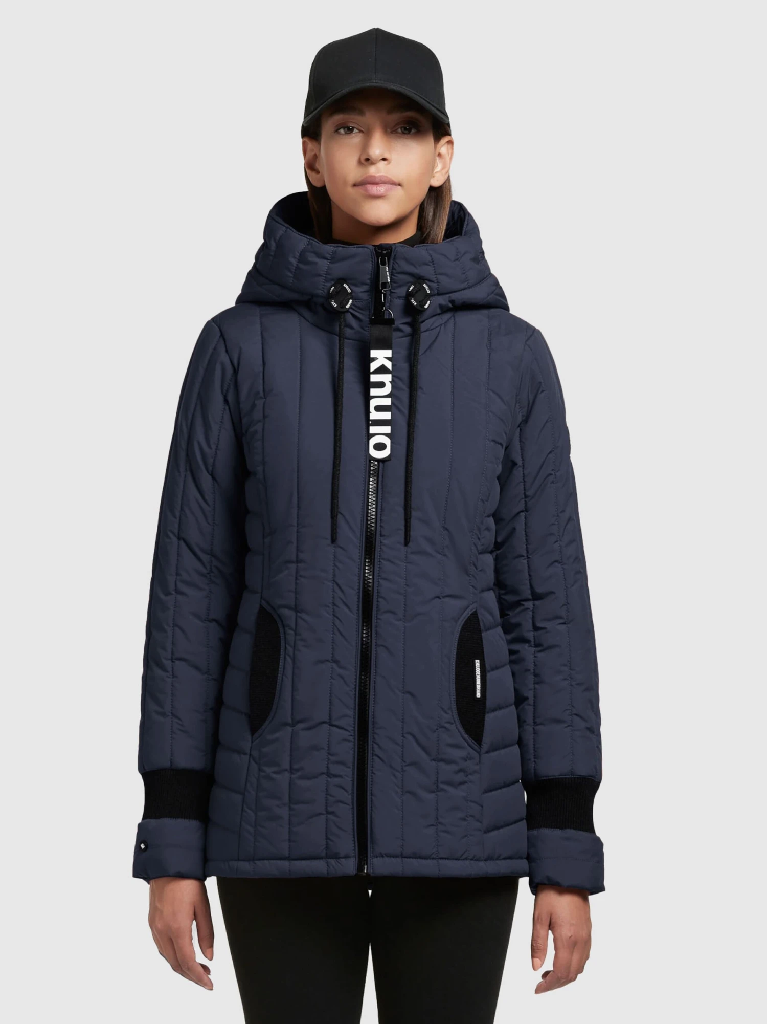 Khujo Winterjassen Winterjas Tweety Dames Marine 2 Khujo Winterjassen Winterjas Tweety Dames Marine - Afbeelding 2