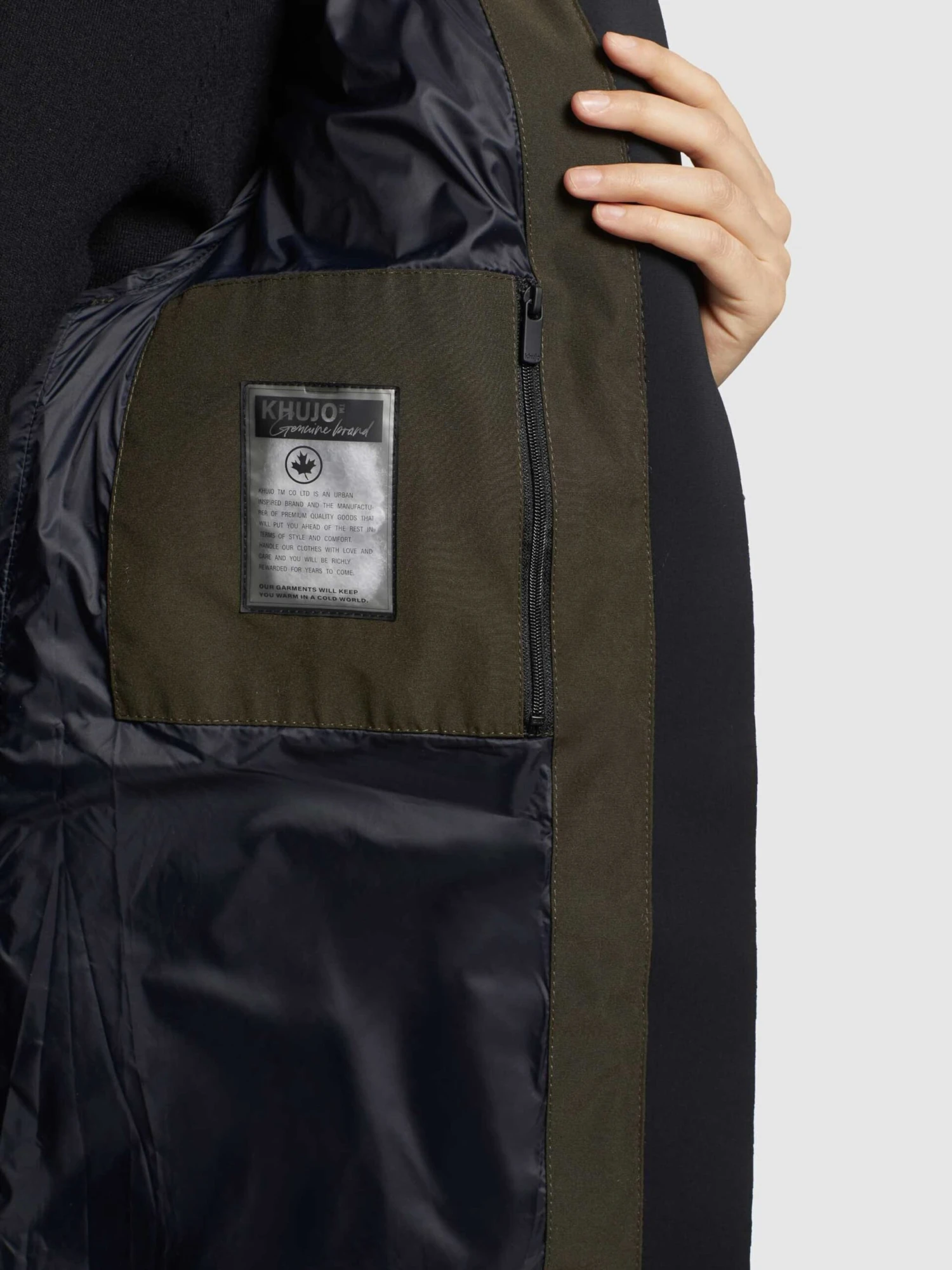 Khujo Korte Mantels Wintermantel Mats Dames Donkergroen 8 Khujo Korte Mantels Wintermantel Mats Dames Donkergroen - Afbeelding 8