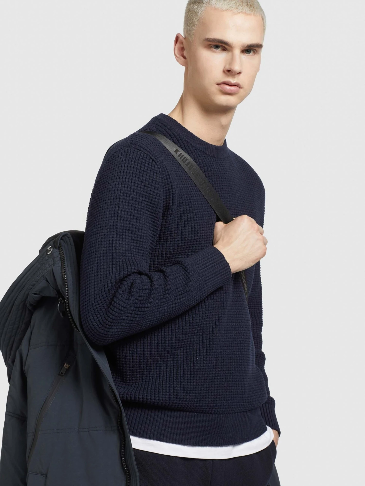 Khujo Winterjassen Winterjas Cloyd Heren Marine 8 Khujo Winterjassen Winterjas Cloyd Heren Marine - Afbeelding 8