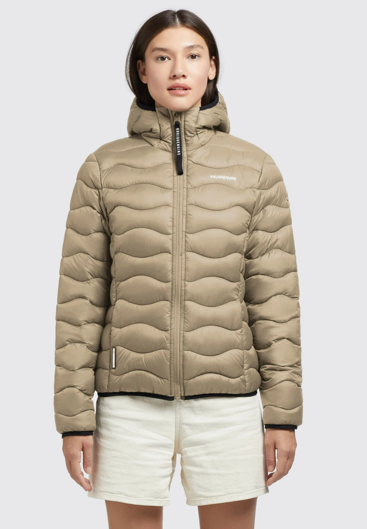 Khujo Nanna - Winterjas - Beige 1 Khujo Nanna - Winterjas - Beige