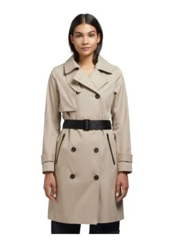 Khujo Trenchcoat - Beige -Khujo Winkel 5925ea4d1bf944b390b3f235086c1d2b