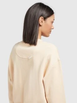 Khujo Sweatshirts Sweatshirt Esperanza Dames Lichtgeel -Khujo Winkel 592dc18e6399bd2913d7d7fb48420109