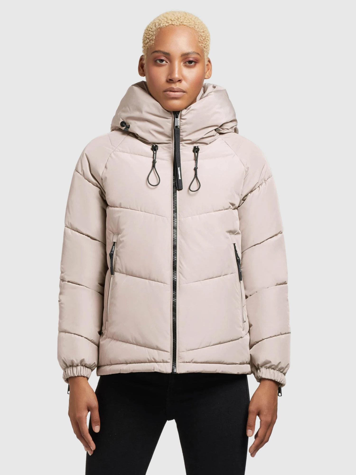 Khujo Winterjassen Winterjas Esila Dames Poederroze 2 Khujo Winterjassen Winterjas Esila Dames Poederroze - Afbeelding 2