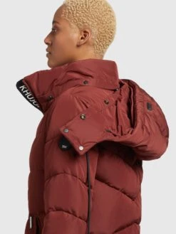 Khujo Wintermantels Wintermantel Huba Dames Karmijnrood 15 Khujo Wintermantels Wintermantel Huba Dames Karmijnrood -Khujo Winkel 5ab45aaa31040048987aa5b1a1209af4