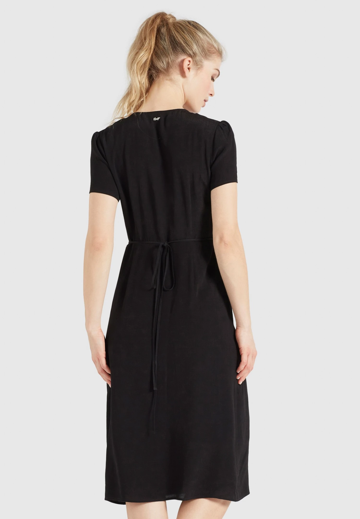 Khujo Porgy - Jurk - Schwarz 3 Khujo Porgy - Jurk - Schwarz - Afbeelding 3