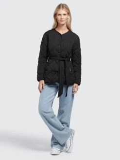 Khujo Tussenjassen Tussenjas Yuna Dames Zwart -Khujo Winkel 5c9d48169bdf9bd3b11c6caea253533b