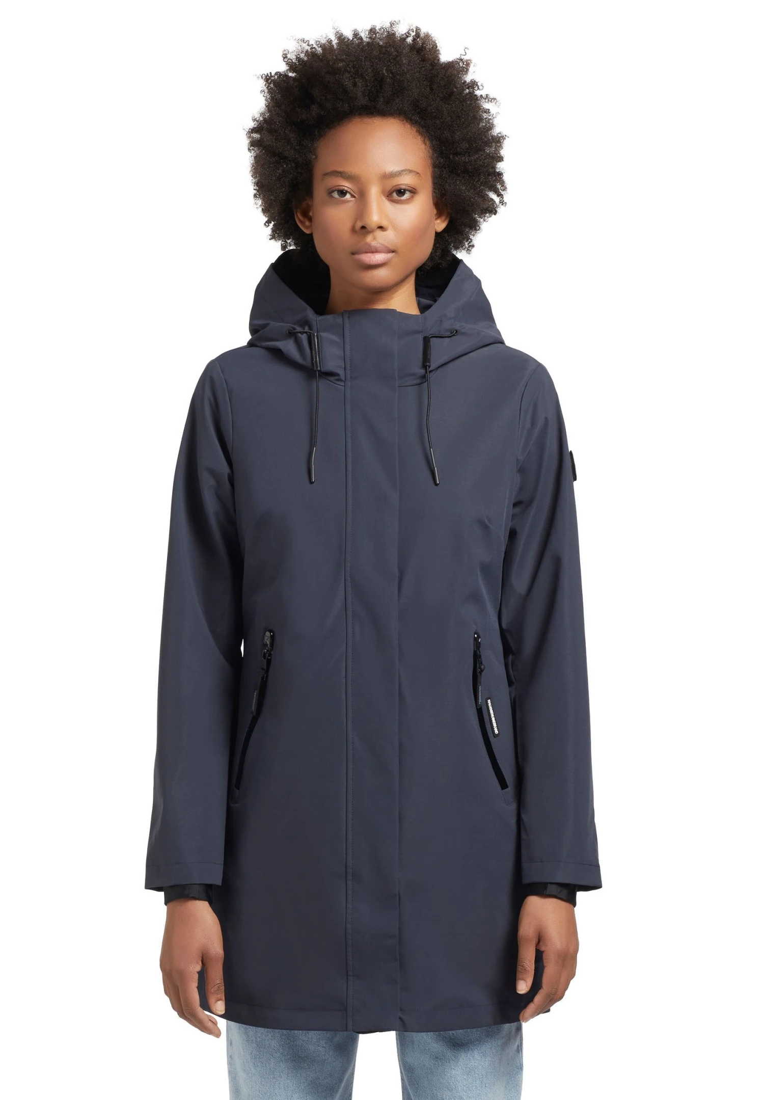 Khujo Izaf - Regenjas - Dunkelblau 8 Khujo Izaf - Regenjas - Dunkelblau - Afbeelding 8