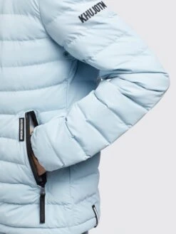 Khujo Tussenjassen Tussenjas LOVINA4 MATT Dames Lichtblauw -Khujo Winkel 6057b8652b9fa0c6e4c654899ea23004