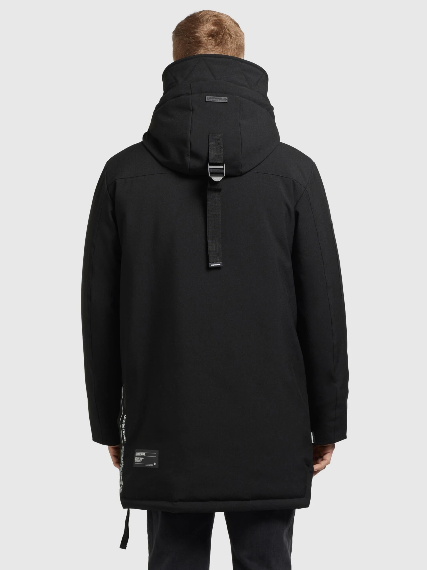 Khujo Wintermantels Winterjas Carl Heren Zwart 4 Khujo Wintermantels Winterjas Carl Heren Zwart - Afbeelding 4