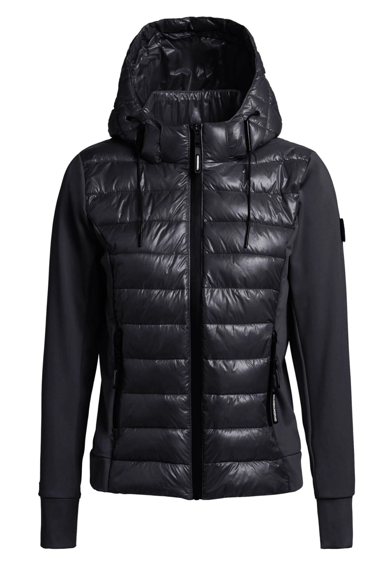 Khujo Ghita Shiny - Jas - Schwarz 8 Khujo Ghita Shiny - Jas - Schwarz - Afbeelding 8