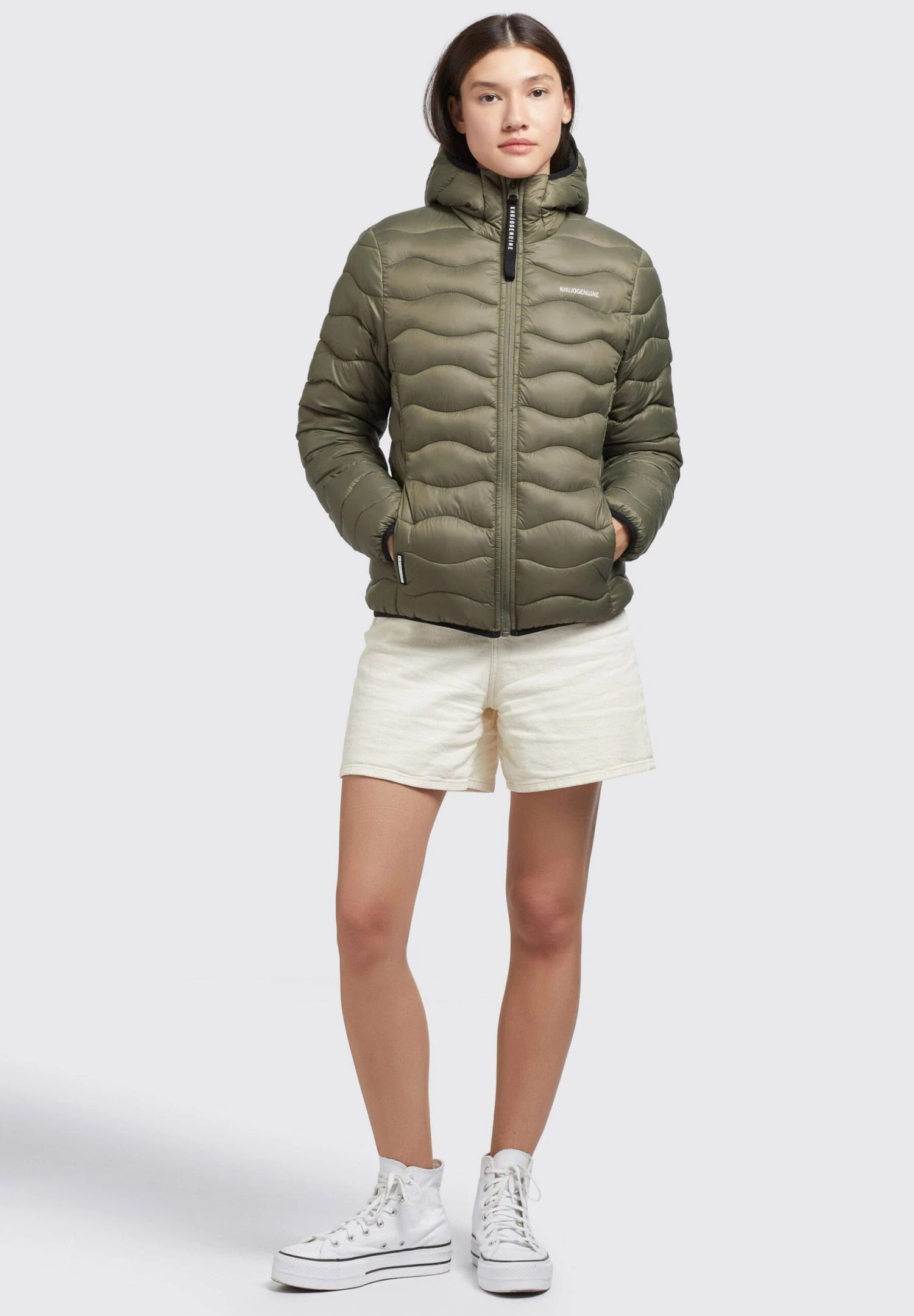 Khujo Nanna - Winterjas - Olivgrün 2 Khujo Nanna - Winterjas - Olivgrün - Afbeelding 2