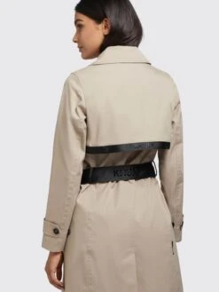 Khujo Trenchcoats Tussenmantel Sarina Dames Lichtbeige -Khujo Winkel 60f30ffae06f5ee522a30e4517da0ec8