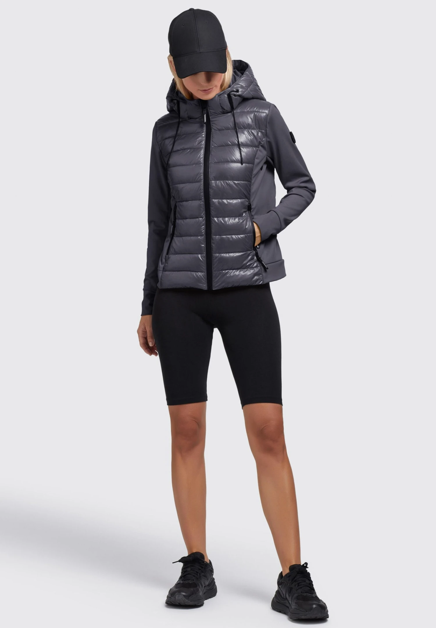 Khujo Ghita Shiny - Jas - Grau 7 Khujo Ghita Shiny - Jas - Grau - Afbeelding 7