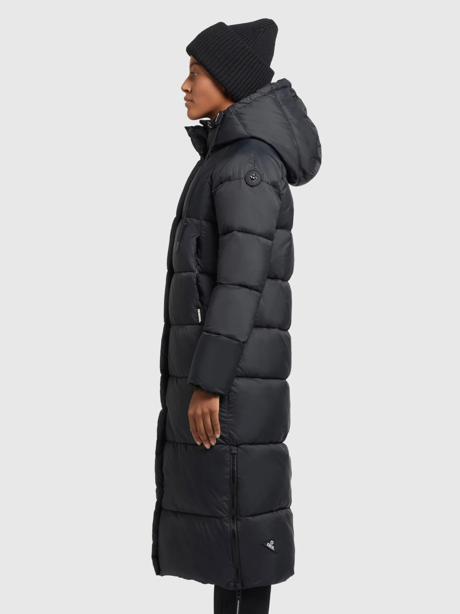 Khujo Wintermantels Wintermantel LAMERA Dames Zwart 5 Khujo Wintermantels Wintermantel LAMERA Dames Zwart - Afbeelding 5