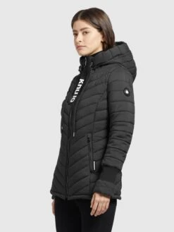 Khujo Winterjassen Winterjas Patt Dames Zwart -Khujo Winkel 638dfc619e8d7d794f5a949311f2ae79