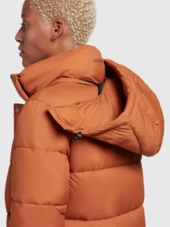 Khujo Wintermantels Wintermantel Corinna Dames Cognac -Khujo Winkel 64f34e09ac76883ab6d6b0535059646d