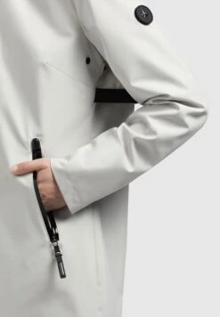 Khujo Izaf - Regenjas - Hellgrau -Khujo Winkel 6604a9e76e8b4c0fac86420204a034d2